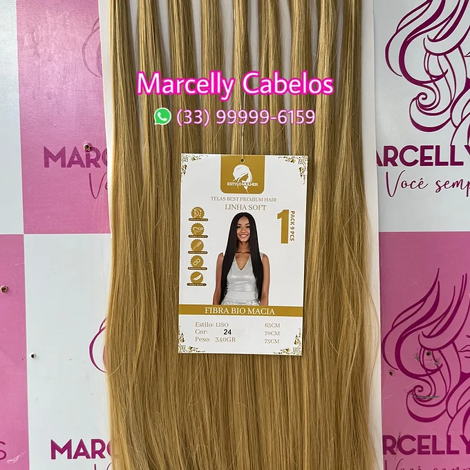 Cabelo Fibra Bio Macia 65/70/75